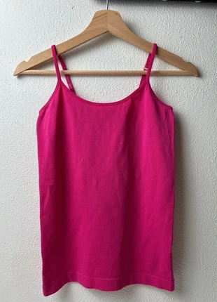 Pinkes Spaghetti-Träger Top von Ambiance – Größe L, schlicht & vielseitig, marke: Ambiance, zustand: Sehr gut, größe: L / 40 / 12, 4,90 €, 5,85 € inklusive Vinted-Käuferschutz