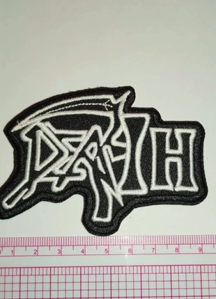 Patch Death Écusson thermocollant, condition: New without tags, €4.00, €4.90 includes Buyer Protection