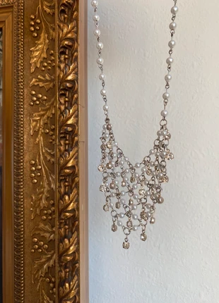 Vintage necklace glitter italy layering strass pearl jewelry, merk: Vintage Dressing, staat: Nieuw zonder prijskaartje, € 7,50, € 8,58 inclusief Kopersbescherming