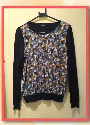 F&F, size 12, black long sleeve sweater with blouse front, brand: F&F, condition: Very good, size: M / UK 12-14, £2.50, £3.33 includes Buyer Protection