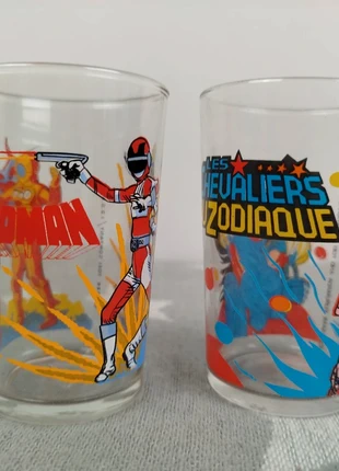 Lot 2 verres à moutarde vintage Toei, marca: Collection, estado: Muito bom, €12.00, €13.30 inclui Proteção do Comprador Pro