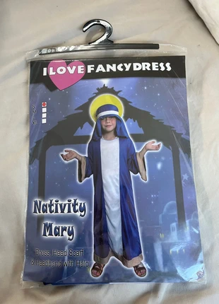Nativity Mary Christmas Fancy Dress Costume Size Small 5-7 Years, brand: I Love Fancy Dress, condition: New with tags, size: 5 years / 110 cm, £6.00, £6.78 includes Buyer Protection Pro
