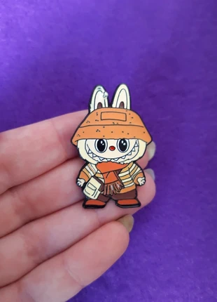 Labubu Monster Doll Enamel Pin / Badge. Labubu Outfit. Cute kidcore brooch., brand: POPMART, condition: New without tags, €4.00, €4.90 includes Buyer Protection