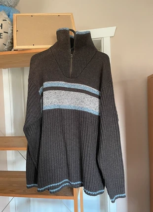 dikke trui met col, merk: Modern Style, staat: Heel goed, maat: L, € 10,00, € 11,20 inclusief Kopersbescherming