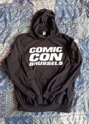 hoodie fruit of the loom comicon brussel, brand: Fruit of the Loom, condition: Good, size: M, €5.00, €5.95 includes Buyer Protection