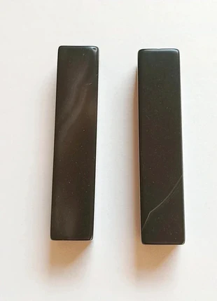 2x torre de Ágata natural escura, marca: lithotherapie, estado: Novo sem etiquetas, €3.00, €3.85 inclui Proteção do Comprador