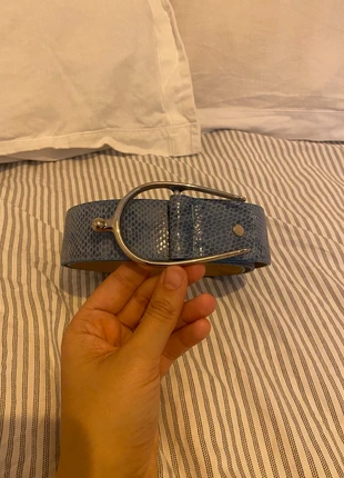 Ceinture IPL bleu effet croco, marca: IPL, estado: Muito bom, tamanho: Ajustável, €20.00, €21.70 inclui Proteção do Comprador