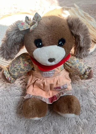 Anna Club Plush vintage hond knuffel met jurk & originele tag, marque: Anna Club Plush, état: Très bon état, taille: Taille unique, 5,00 €, 5,95 € Protection acheteurs incluse