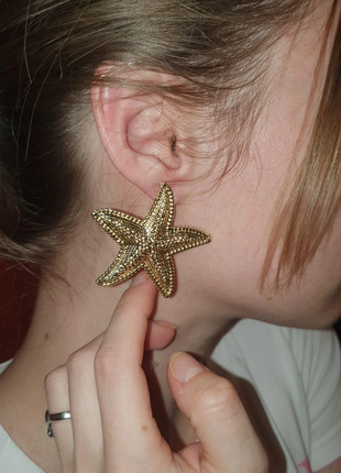 Boucles d'oreilles Y2K étoile de mer, zustand: Sehr gut, 6,00 €, 7,00 € inklusive Vinted-Käuferschutz
