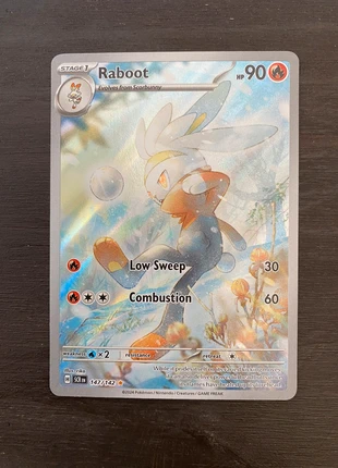 Raboot Illustration Rare 147/142 Stellar Crown, merk: Pokémon, staat: Nieuw zonder prijskaartje, € 7,00, € 8,05 inclusief Kopersbescherming