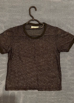 Black and Gold Top Vintage, brand: Vintage, condition: Very good, size: S / 36 / 8, €5.00, €5.95 includes Buyer Protection