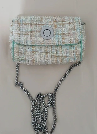 Sac pochette chaîne Zara 💕 tendance casual chic été, brand: Zara, condizioni: Ottime, €8.00, €9.10 include la Protezione acquisti