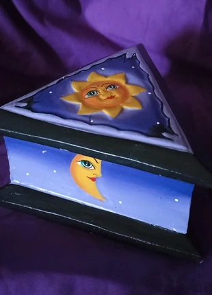 🌜 Scatola portagioie Sole e Luna, marke: Vintage, zustand: Sehr gut, 18,00 €, 19,60 € inklusive Vinted-Käuferschutz