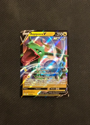 Carte Pokemon- Rayquaza V 110/203- Évolution Céleste-FR-Proche Neuve, marca: Pokémon, estado: Novo, €5.00, €5.95 inclui Proteção do Comprador Pro