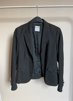 Veste de tailleur noire esprit, merk: Esprit, staat: Nieuw zonder prijskaartje, maat: XL / 42 / 14, € 5,00, € 5,95 inclusief Kopersbescherming