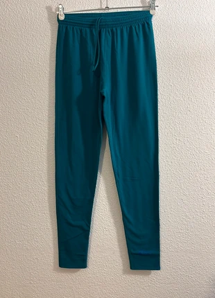 Pantalone elasticizzato blu petrolio – Tg XL, marca: Asics, estado: Nuevo sin etiquetas, tamaño: XL / 42 / 14, 25,00 €, 26,95 € Protección al comprador incluida