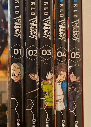 Manga World Trigger Tome 1 à 5, zustand: Neu, 20,00 €, 21,70 € inklusive Vinted-Käuferschutz