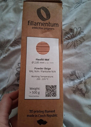 Powder Beige 2.85mm flexfill 3d printing filament, brand: Flexfill, condition: New with tags, £10.00, £11.20 includes Buyer Protection