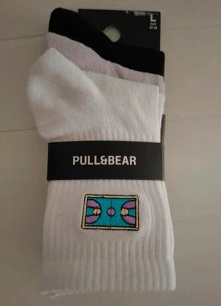 Pull and Bear Printed Socks Unisex - Funky Pattern L Size, marque: Pull & Bear, état: Neuf avec étiquette, taille: L | 47–52, 14,95 €, 16,40 € Protection acheteurs incluse