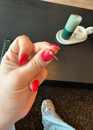 Zilvere ring met steen, marca: Lucardi, estado: Muito bom, tamanho: 17,3 mm Ø / 14,5, €2.50, €3.33 inclui Proteção do Comprador