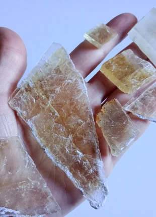 Lote de pedras naturais Calcite, marca: lithotherapie, estado: Muito bom, €4.00, €4.90 inclui Proteção do Comprador