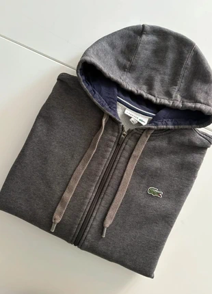 Veste à capuche Lacoste – Grise – Taille M – Très bon état (9/10), marke: Lacoste, zustand: Sehr gut, größe: M, 38,00 €, 40,60 € inklusive Vinted-Käuferschutz