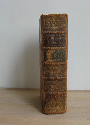 Allgemeine Kirchen- und Weltgeschichte von der Schöpfung an biß auf unsre Zeiten., estado: Satisfactorio, 50,00 €, 53,20 € Protección al comprador incluida