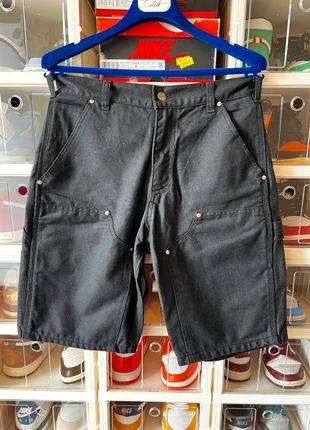 Carhartt Double Knee Black Shorts Carpenter Cargo Baggy Work Pant Jeans Vintage Limited, marke: Carhartt, zustand: Sehr gut, größe: S, 35,00 €, 37,45 € inklusive Vinted-Käuferschutz