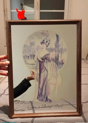 Tableau vintage "A Deauville"Création de Bechof David, condition: Good, €19.99, €21.69 includes Buyer Protection