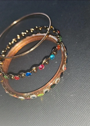 multi gold toned bracelet set, brand: unknown, condition: Good, £7.99, £9.09 includes Buyer Protection