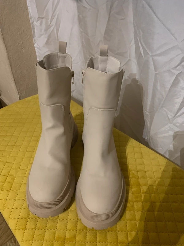 Bottines Merey Scott taille 41 crème très bon état