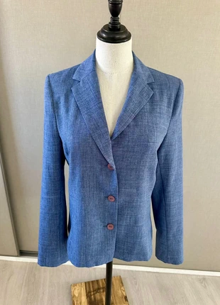 🌼 Blazer bleu  – Machin Chose – Taille 36 🌼, marca: MACHIN CHOSE, estado: Muito bom, tamanho: S / 36 / 8, €10.00, €11.20 inclui Proteção do Comprador