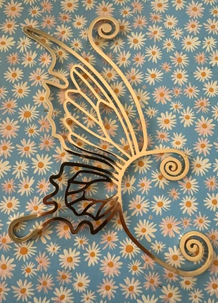 Mono boucle d’oreille cartilage aile papillon fairycore pin up celtique médiéval doré or, marca: Papillon, estado: Muy bueno, 2,00 €, 2,80 € Protección al comprador incluida