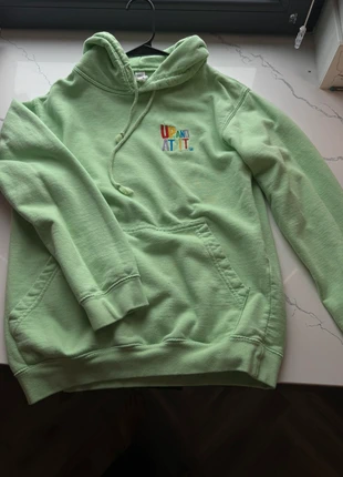 Up and at it hoodie, brand: Fruit of the Loom, condition: Very good, size: S / 36 / 8, €5.00, €5.95 includes Buyer Protection