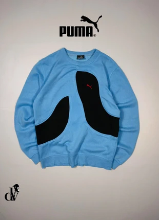 Puma Sweatshirt Crewneck Rare Piece Rework Y2K Urban Style Embroidered Navy Blue Limited Edition, marque: Puma, état: Très bon état, taille: S, 17,50 €, 19,08 € Protection acheteurs incluse