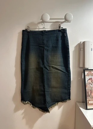 Jupe en jean courte vintage, brand: COQUETTE, condition: Very good, size: S / 36 / 8, €15.00, €16.45 includes Buyer Protection