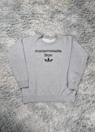 Sweat Adidas Mademoiselle Stan Gris Femme Vintage Oversized, brand: adidas, condition: Good, size: M / 38 / 10, €18.00, €19.60 includes Buyer Protection Pro