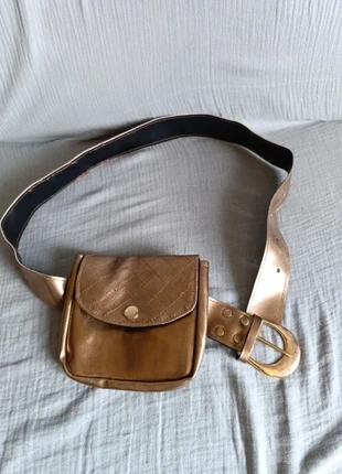 Sac ceinture Doré - Réglable - Très bon état, marque: Inconnu, état: Très bon état, 2,50 €, 3,33 € Protection acheteurs incluse
