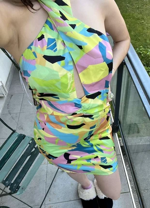 90s 2000 Sexy backless neckholder halter mini dress, marke: Bershka, zustand: Neu, größe: M / 38 / 10, 7,50 €, 8,58 € inklusive Vinted-Käuferschutz