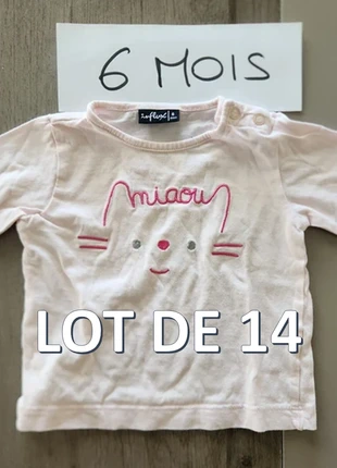 T shirts manches longues, merk: TAO, staat: Heel goed, maat: 6-9 maanden / 68 cm, € 10,00, € 11,20 inclusief Kopersbescherming