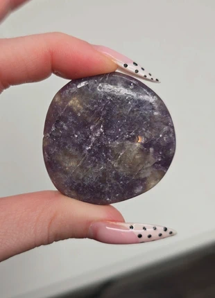 Galet lépidolite - pierre naturelle - minéraux - lithotherapie, condition: Very good, €2.00, €2.80 includes Buyer Protection