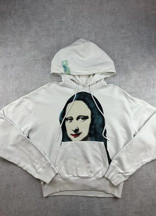 Sweat Off-White Mona Lisa blanc T-S. OFF099H, brand: Off-White, condizioni: Ottime, taglia: S, €60.00, €63.70 include la Protezione acquisti