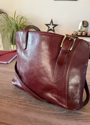 Sac cuir bordeaux Allegro, marca: Allegro, estado: Muito bom, €28.00, €30.10 inclui Proteção do Comprador