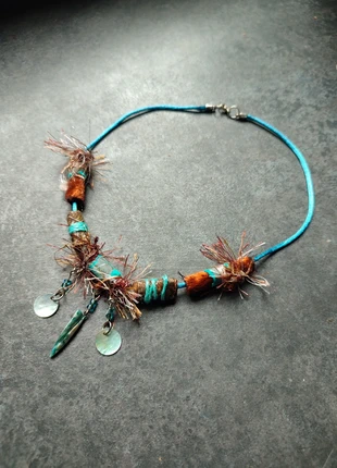 Collier bleu et marron, zustand: Gut, 1,00 €, 1,75 € inklusive Vinted-Käuferschutz