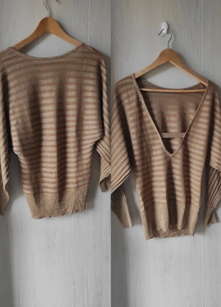 Top dos nu beige et or taille 34, brand: Top Studio, condition: Very good, size: XS / 34 / 6, €5.00, €5.95 includes Buyer Protection