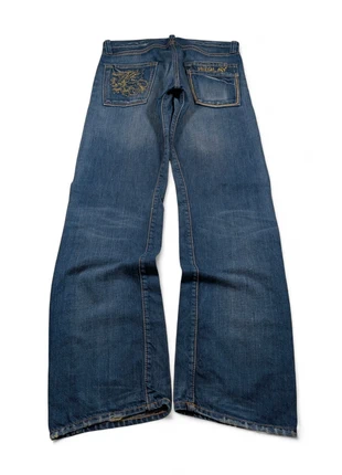 Y2K Replay Denim jeans vintage og straight baggy fit blue - W33L32, marca: JNCO, estado: Muito bom, tamanho: M, €55.00, €58.45 inclui Proteção do Comprador Pro