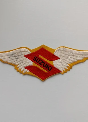 Vintage Suzuki Motorcycles Winged Logo Back Patch Biker Jacket Emblem Large 29.5cm Badge, marque: Suzuki, état: Bon état, 15,00 €, 16,45 € Protection acheteurs incluse
