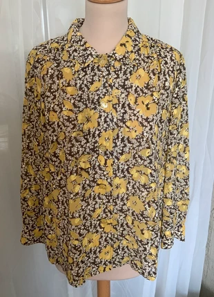 Chemise vintage imprimée jaune T:38, marke: sans marque, zustand: Sehr gut, größe: M / 38 / 10, 7,00 €, 8,05 € inklusive Vinted-Käuferschutz