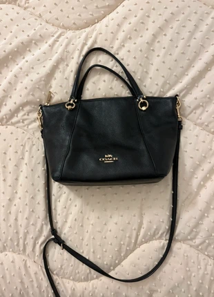 Coach  “Kacey “ black leather satchel., brand: Coach, condition: Very good, £78.00, £82.60 includes Buyer Protection