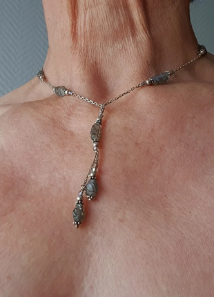 Ensemble bijoux argent et pierre Chrysoprase, estado: Muito bom, €6.00, €7.00 inclui Proteção do Comprador